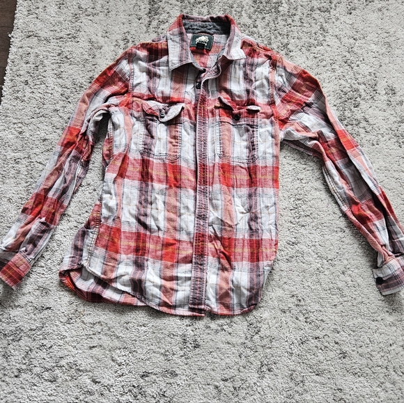 Roots Plaid Button Down - Picture 6 of 11
